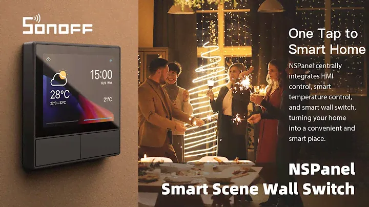 Настенный переключатель SONOFF NSPanel Smart Scene доступен на Kickstarter!