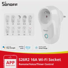 🛍 Умная розетка SONOFF S26R2, 16 А, с поддержкой Wi-Fi
