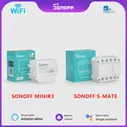 Смарт-выключатель SONOFF MINI R3 16 А с дистанционным управлением (art.: 3920befc7778c)