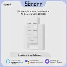 SONOFF RM433R2 Пульт Дистанционного Управления 8 Клавиш Универсальный Пользовательский Радиочастотный пульт дистанционного управления 433 МГц Работает С SONOFF RF Slampher