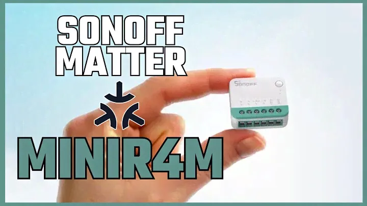 SONOFF - MINIR4M Matter - Instalando e Configurando