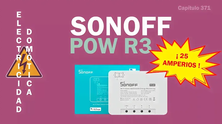 Sonoff PowR3 | Instalar y configurar Sonoff POW R3