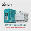 Sonoff DualR3 Lite Wi-Fi реле 2-х канальное без мониторинга