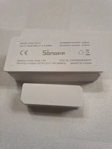 🛍 Датчик дверей и окон SONOFF DW2, Wi-Fi, беспроводное подключение, детекторы открытиязакрытия, управление сигнализацией для умного дома через приложение eWeLink-2