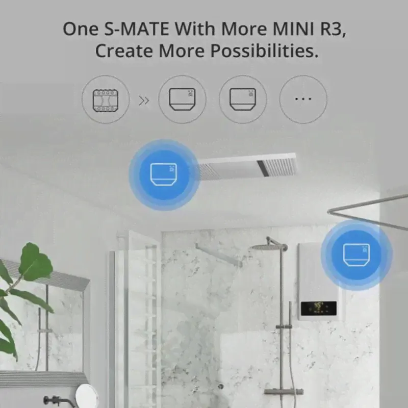 Смарт-выключатель SONOFF MINI R3 16 А с дистанционным управлением (art.: 3920befc7778c)-2
