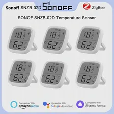 SONOFF SNZB-02D Датчик температуры И Влажности Хранение данных Приложение Дистанционного Управления Sonoff Zigbee Датчики Температуры И Влажности