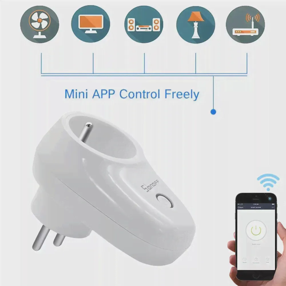 Sonoff WiFi умная розетка