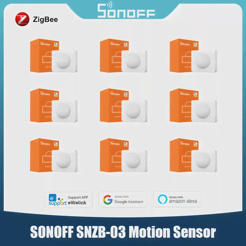 Датчик движения SONOFF SNZB03 ZigBee, инфракрасный датчик присутствия человеческого тела, с приложением EWeLink, умный датчик движения Alexa Google Home (art.: 3920bdcfbd74e)-2