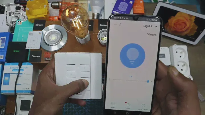 Sonoff D1 Variateur Wifi pour eWelink RM 433 Google home Amazon Alexa