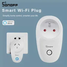 🛍 S26 S26R2 SONOFF штепсельная вилка TPF TPE Wi-Fi умная розетка с Управлением по локальной сети штепсельная вилка синхронизации поддержка Alexa Google Ewelink Yandex Alice Smartthings