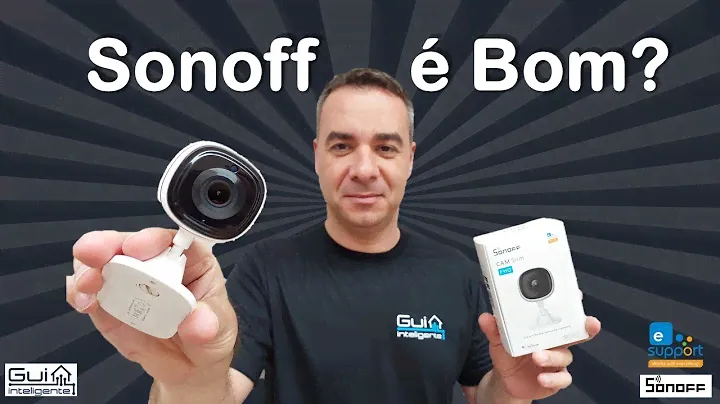 MUITO BARATA! Câmera Sonoff CAM Slim FHD para Ewelink compatível com Assistentes Virtuais