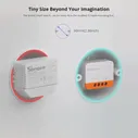 Умный переключатель SONOFF ZBMINI Extreme Zigbee 3,0 ZBMINIL2, 1 шт., не требуется нулевая линия, двустороннее управление, поддержка внешнего переключателя (art.: 3920c2eb1d7f2)