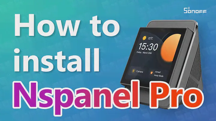 How to wiring and use the NSPanel Pro?