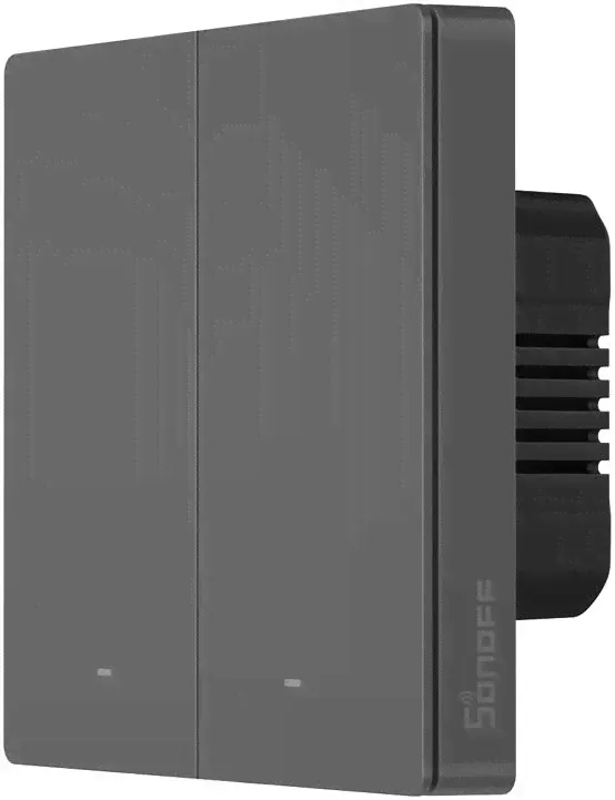 Sonoff M5-2C-86 SwitchMan 2-канальный интеллектуальный настенный выключатель, дистанционное / голосовое управление, совместное управление, поддержка л-0
