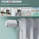 SONOFF TRVZB Zigbee Термостатический радиаторный клапан Умный дом Отопление Защита от пены через Alexa Google Home EWeLink App Control