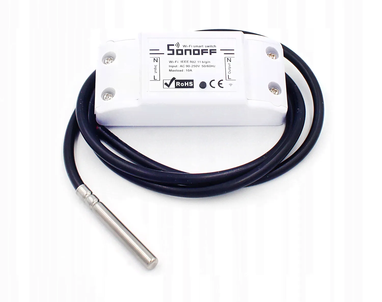 Sonoff Basic + датчик температуры DS18B20 1м-0