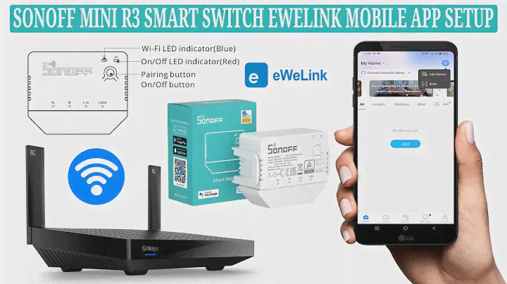 Sonoff Mini R3 Smart Switch eWeLink mobile App setup video User Manual | Part 4