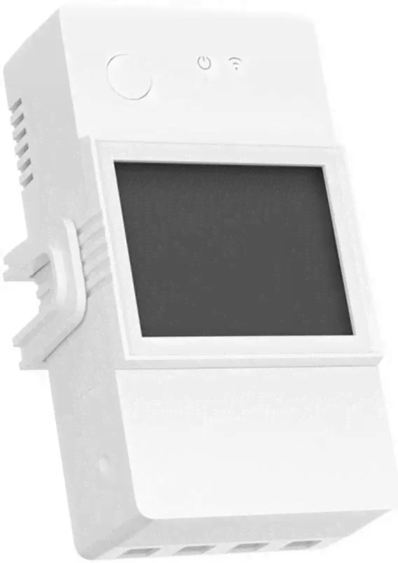 Sonoff POWR316D POW Elite 16A Smart Power Meter Switch, ЖК-дисплей, дистанционное управление, защита от перегрузки, 2,4 ГГц Wi-Fi LAN, голосовое управ