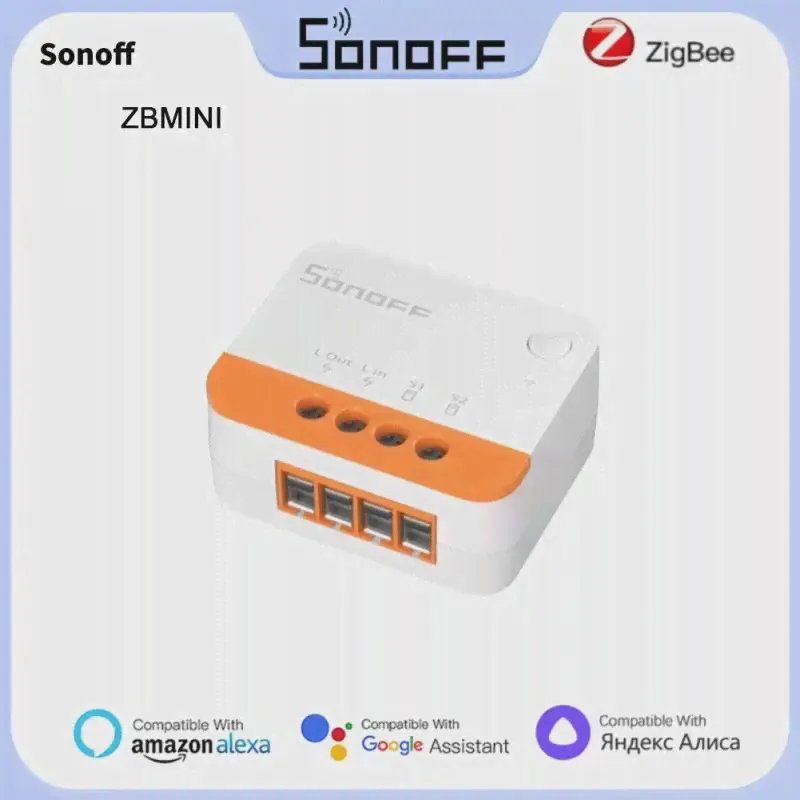 Умный переключатель SONOFF ZBMINI Extreme Zigbee 3,0 ZBMINIL2, 1 шт., не требуется нулевая линия, двустороннее управление, поддержка внешнего переключателя (art.: 3920c2eb1d7f2)-0