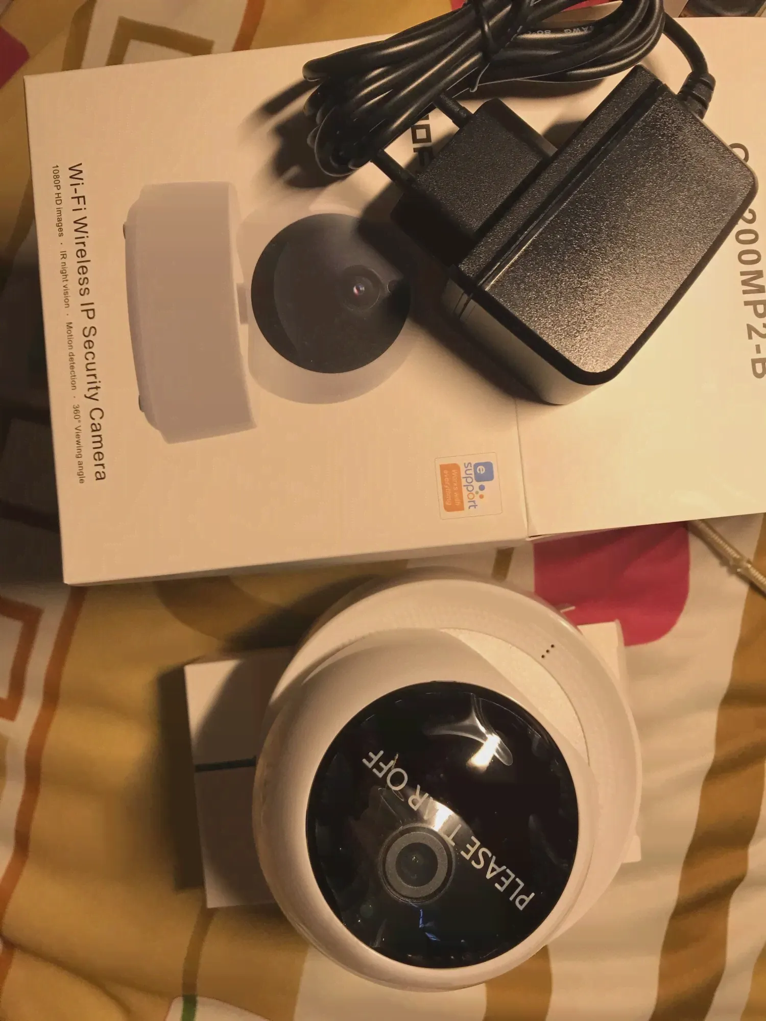 🛍 Беспроводная мини-камера видеонаблюдения SONOFF, Wi-Fi, IP, 360 P, ИК-3