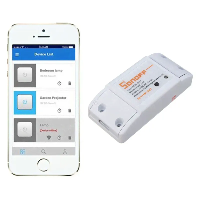 WiFi реле Sonoff Basic (S10A)