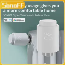 6ШТ SONOFF Trvzb Zigbee Термостатический Радиатор Вентиляции Умный Дом Защита От Замерзания Дистанционное Групповое Управление Через Ewelink Alexa