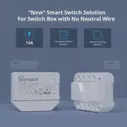 Смарт-выключатель SONOFF MINI R3 16 А с дистанционным управлением (art.: 3920befc7778c)